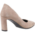 Hush Puppies Olivia Suede Women's Mocha Round Court Shoes