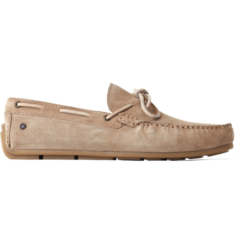 Base London Brooks Leather Men's Sand Loafers