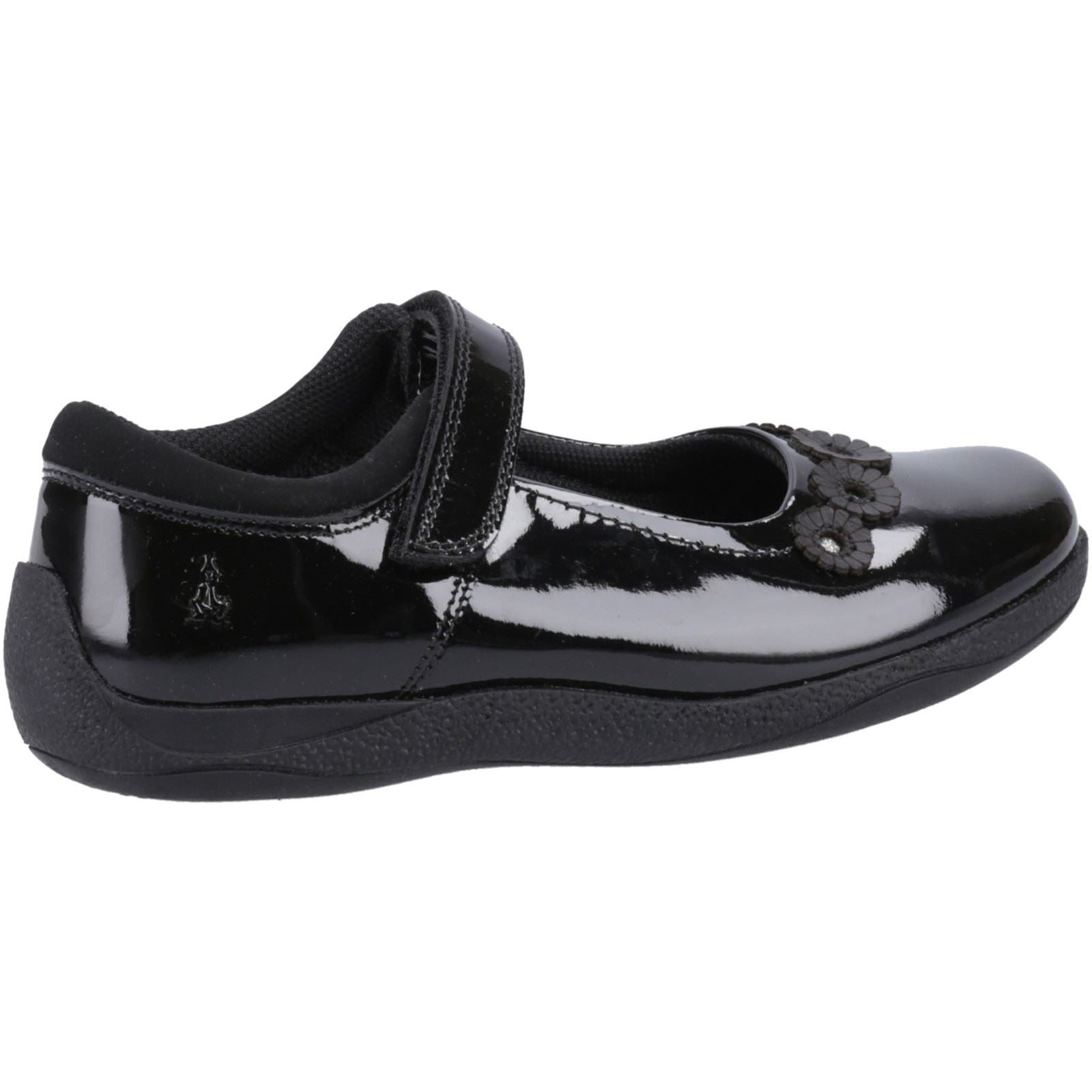 Hush Puppies Christina Women's Black Patent Leather Shoes - UK 6