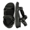 FitFlop Gen-FF Soft Leather Women's Black Sandals