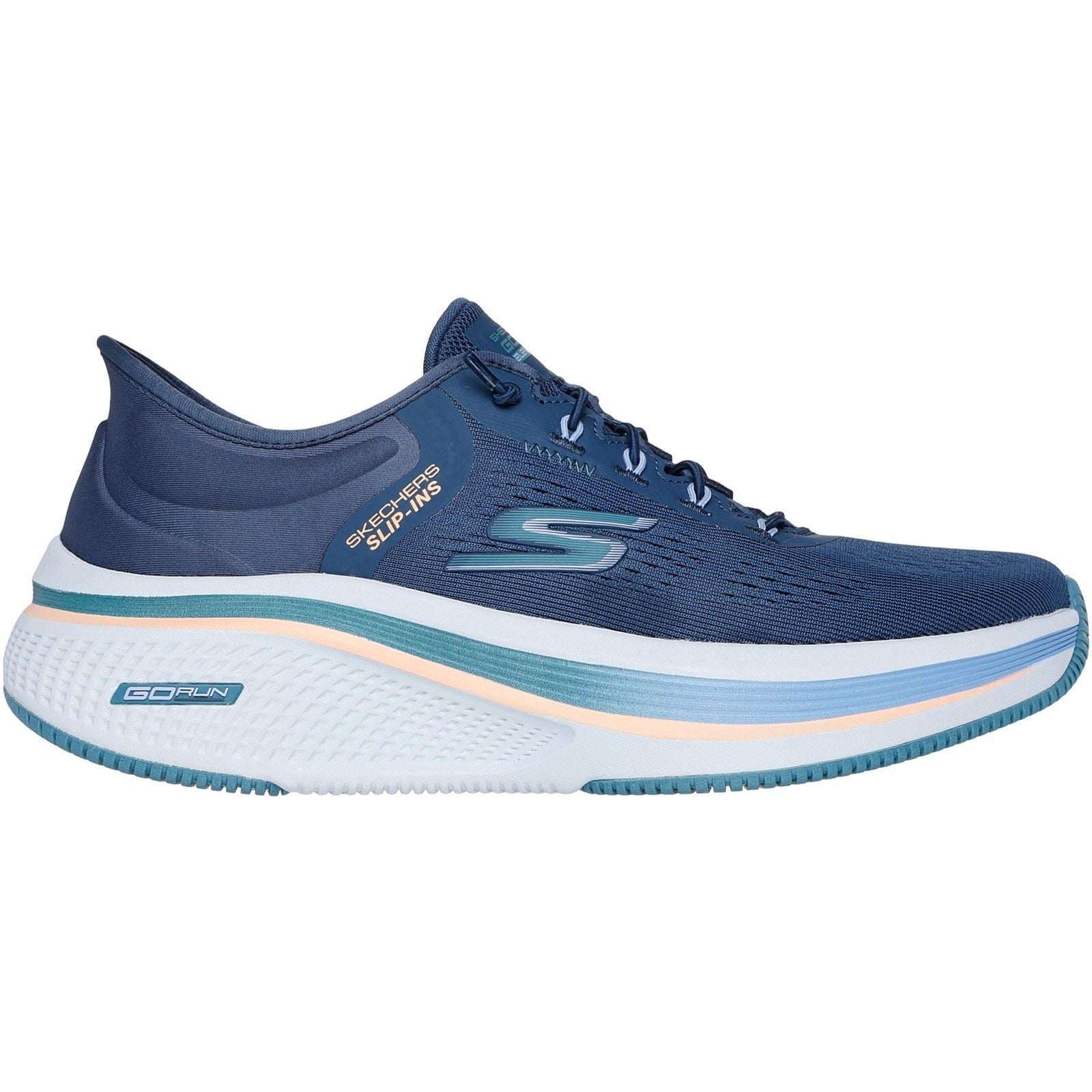Skechers Performance Go Run Elevate 2.0 Banyan Textile Women's Navy/Teal Trainers