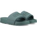 Hunter Core Embossed Slider Synthetic Hunter Green Slides