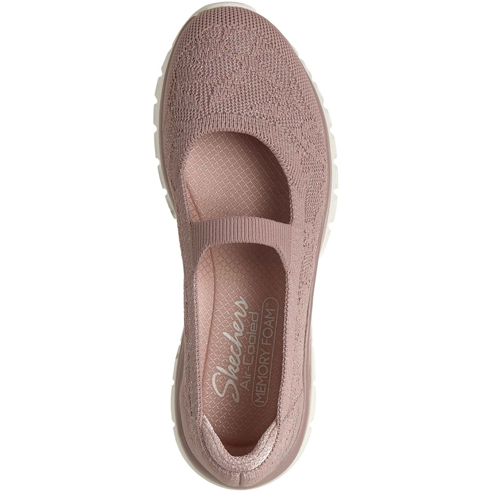Skechers Graceful Polyester Women's Mauve Shoes
