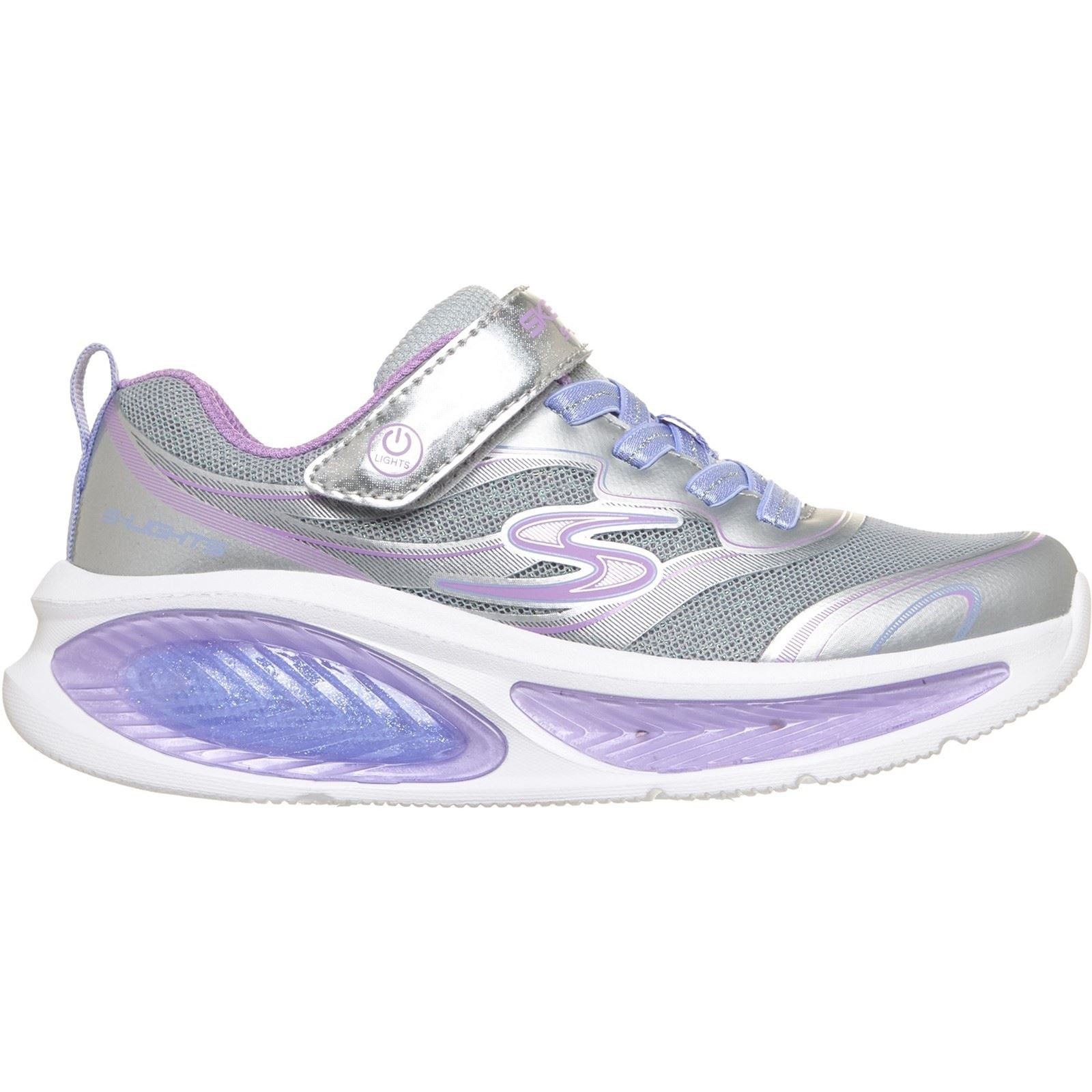 Skechers Cosmic Glow 2.0 Silver/Sparkle/Multi Trainers