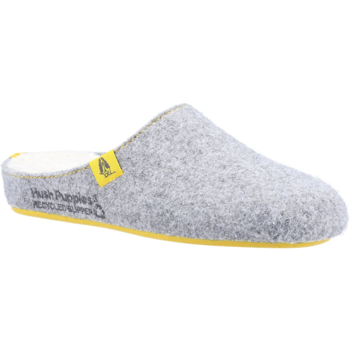 Hush Puppies The Good 90% Recycled RPET Synthetic Women's Grey Slippers