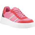 Hush Puppies Holly Suede Women's Fuchsia Trainers