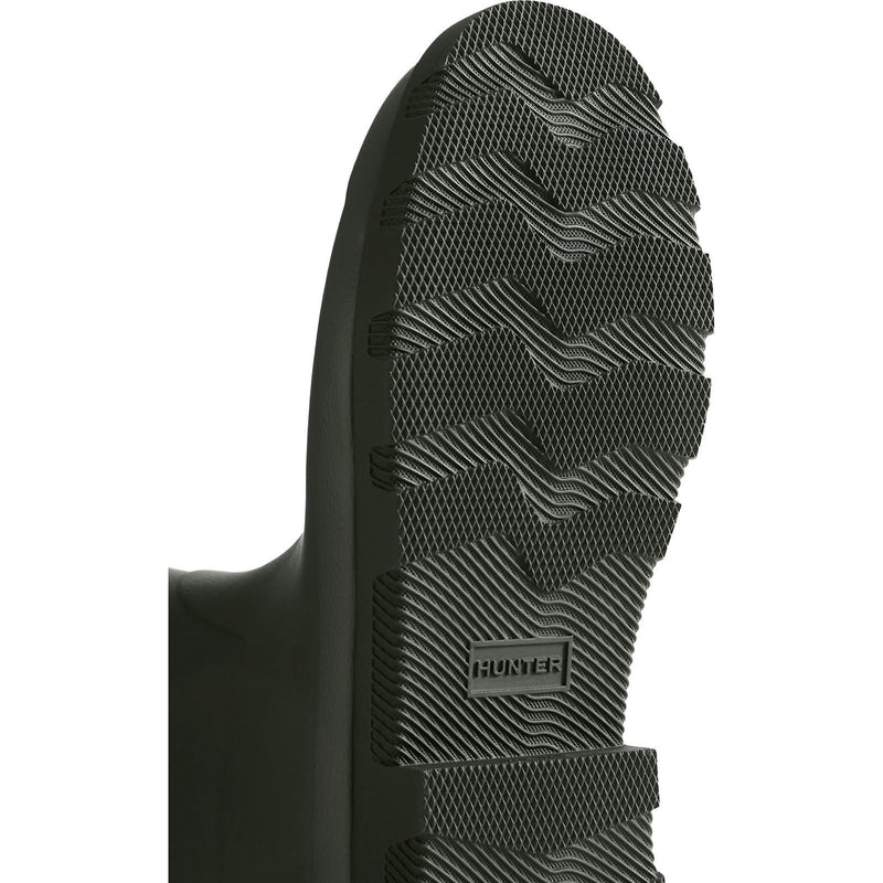 Hunter Downpour Adjustable Boot Rubber Men's Dark Olive/Black Wellington Boots