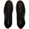 TOMS Navi Leather Men's Black Boots
