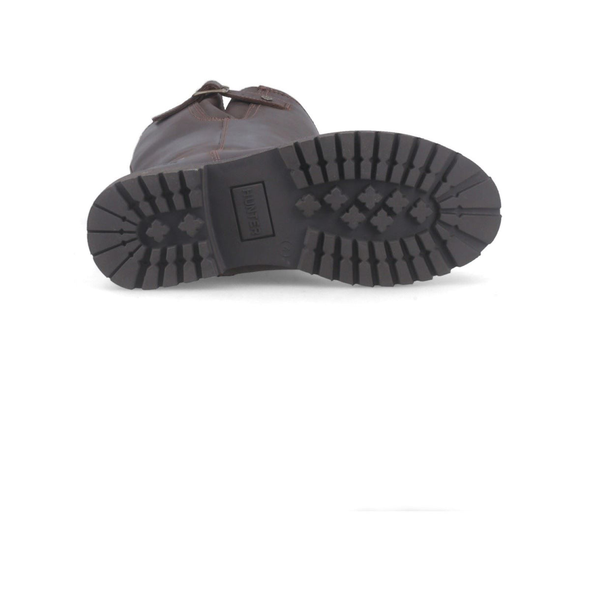 Hunter Tanna Tall WP Leather Women's Chocolate Brown Boots