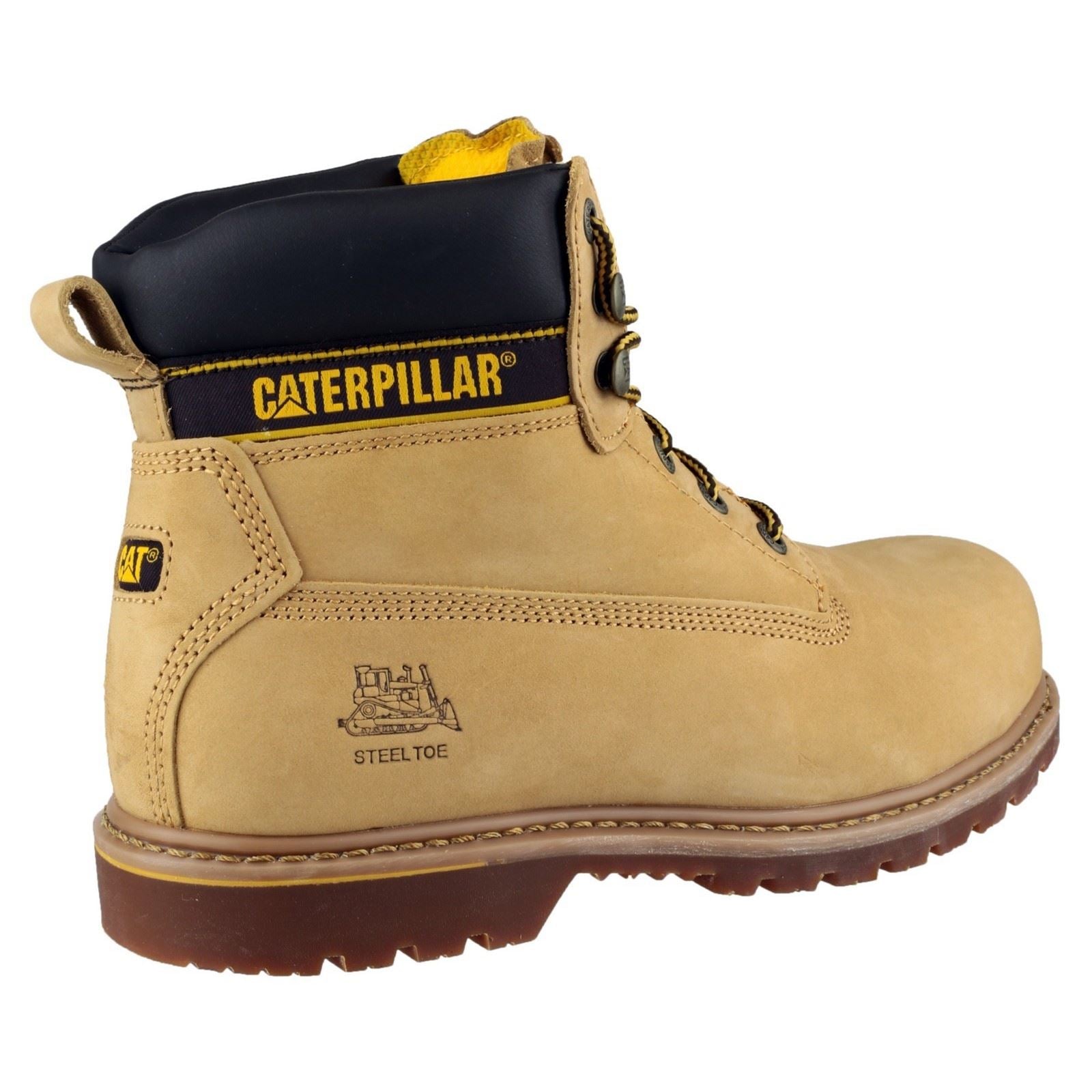 Caterpillar Holton Leather Honey Safety Boots