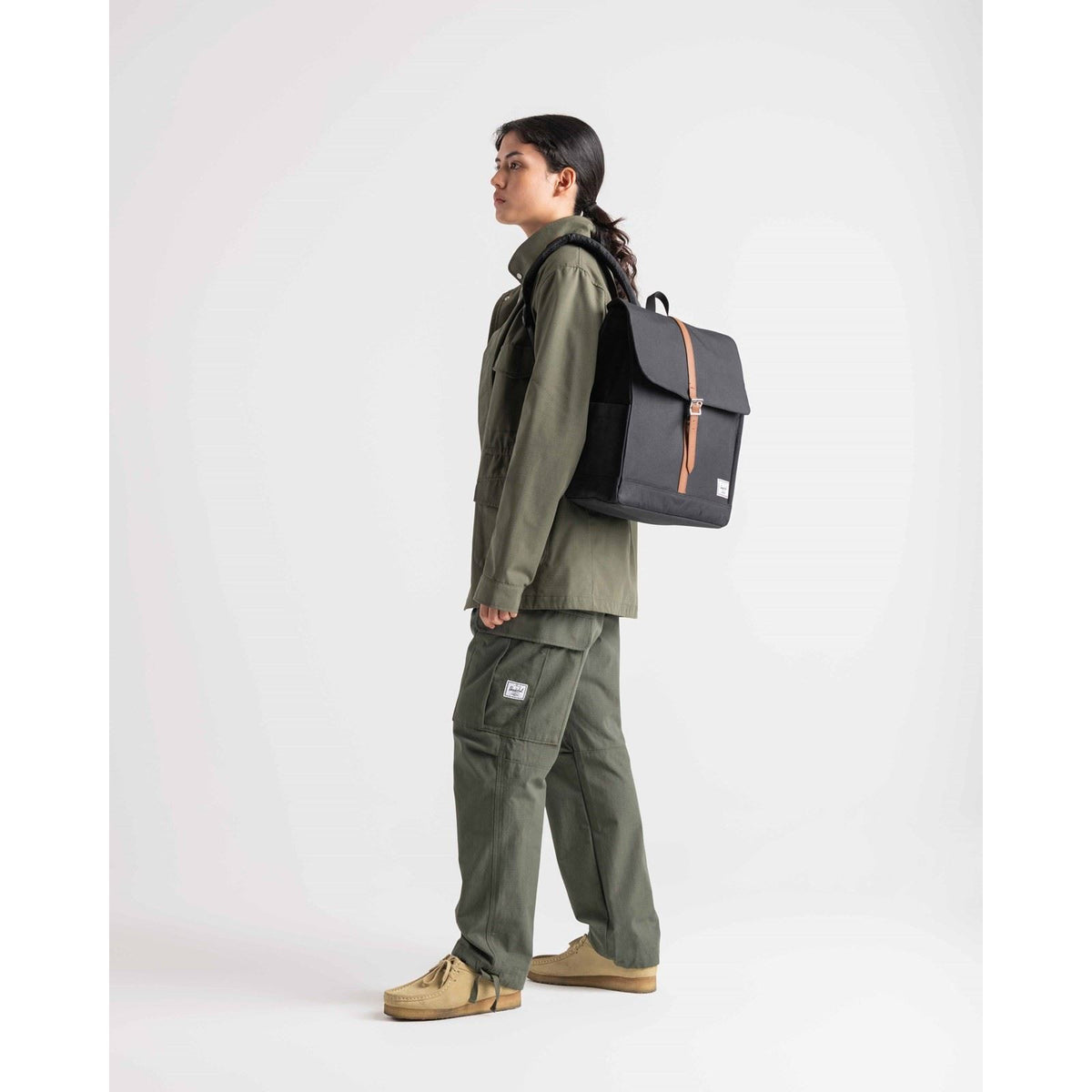 Herschel Bags City Backpack Polyester's Black Backpack