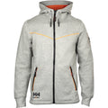 Helly Hansen Workwear Chelsea Evolution Cotton Men's Grey Hooded Sweatshirt
