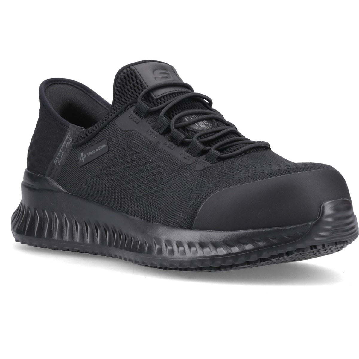 Skechers Workwear Tilido Fletchit CT Textile Men's Black Safety Trainers