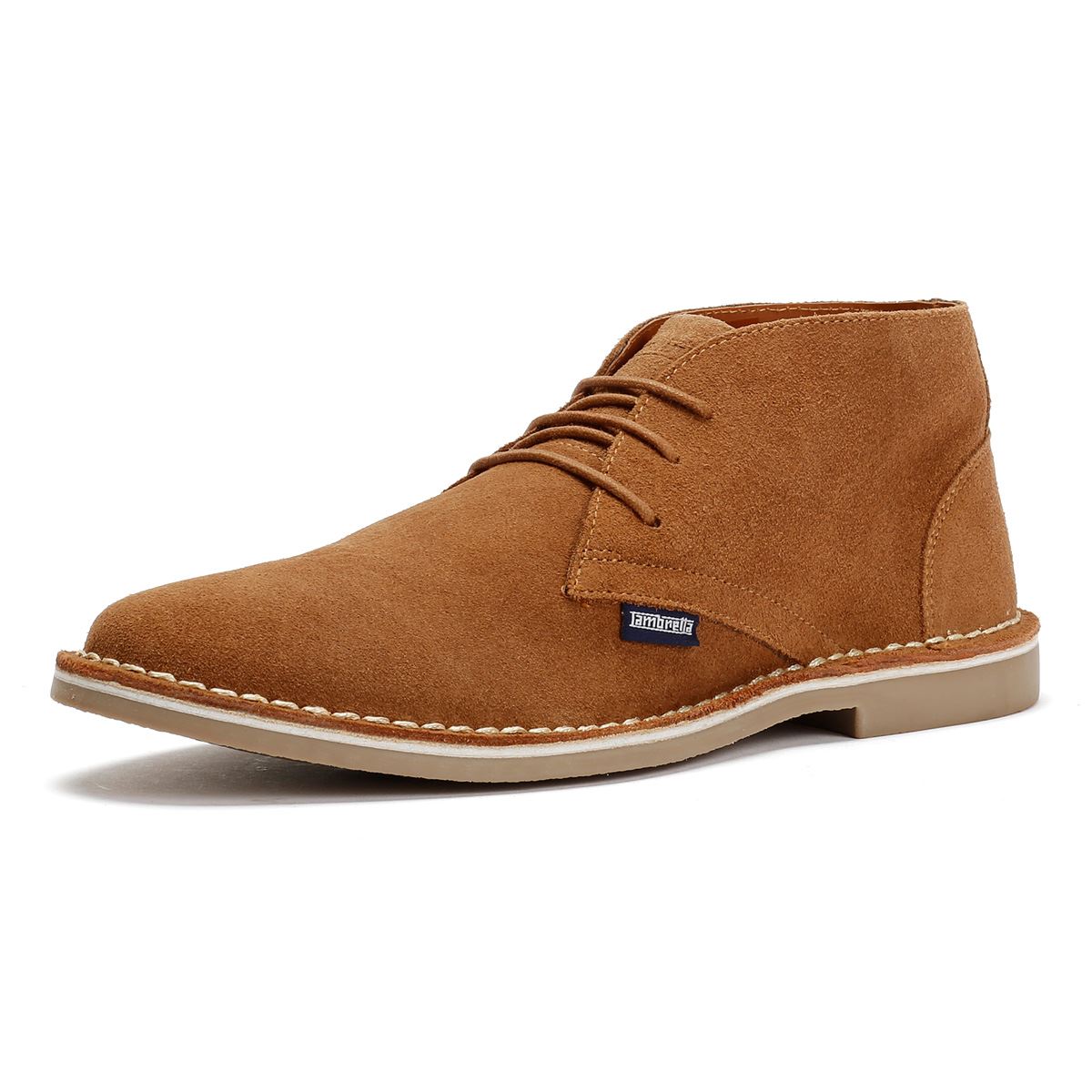 Lambretta Chiswick Suede Men's Tan Boots