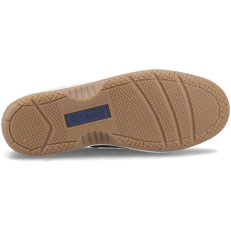 Sperry Billfish 3 Eye Leather Men's Wide Brown Boat Shoes