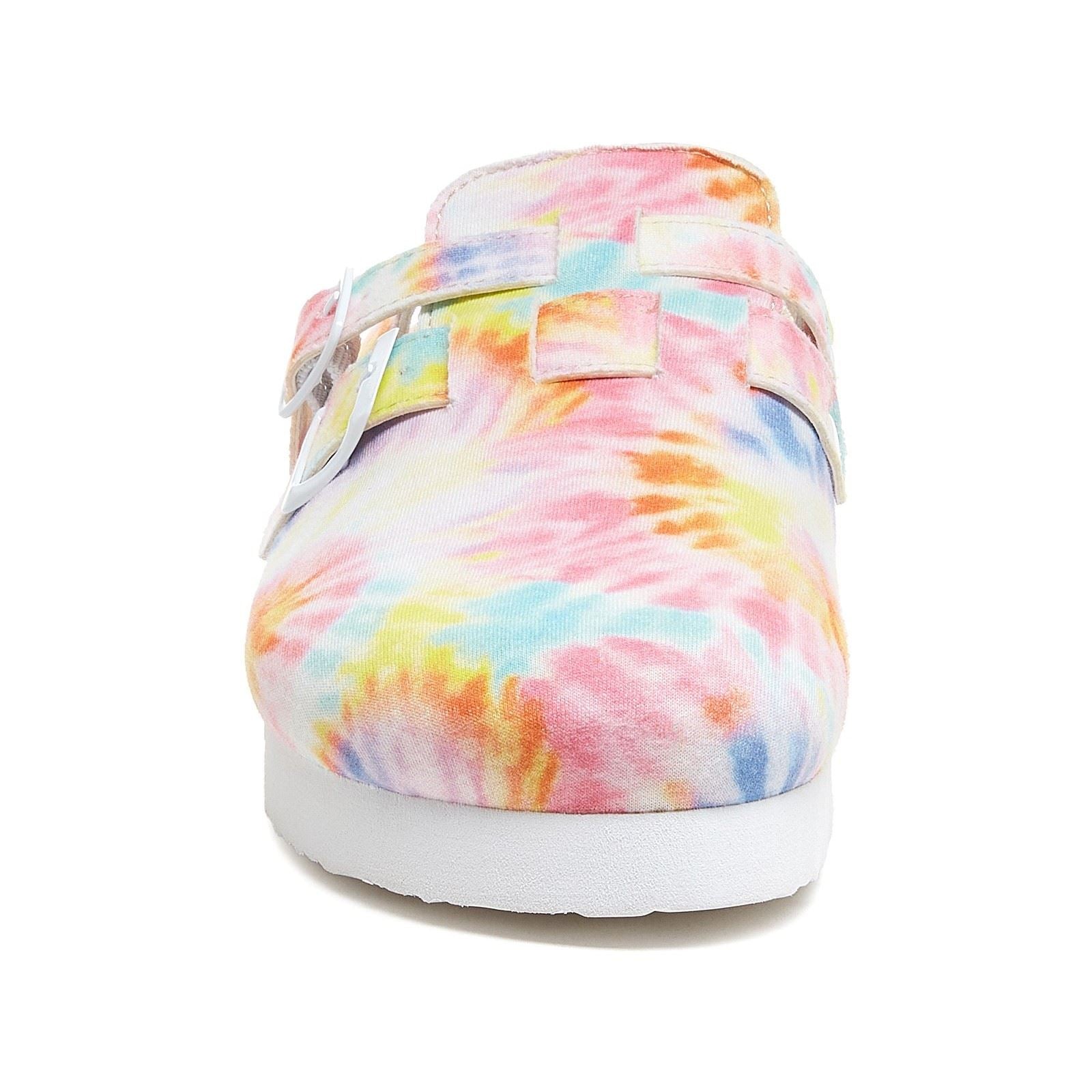 Rocket Dog Abel Plus Tucker Cotton Women's Pastel/Multi Mules