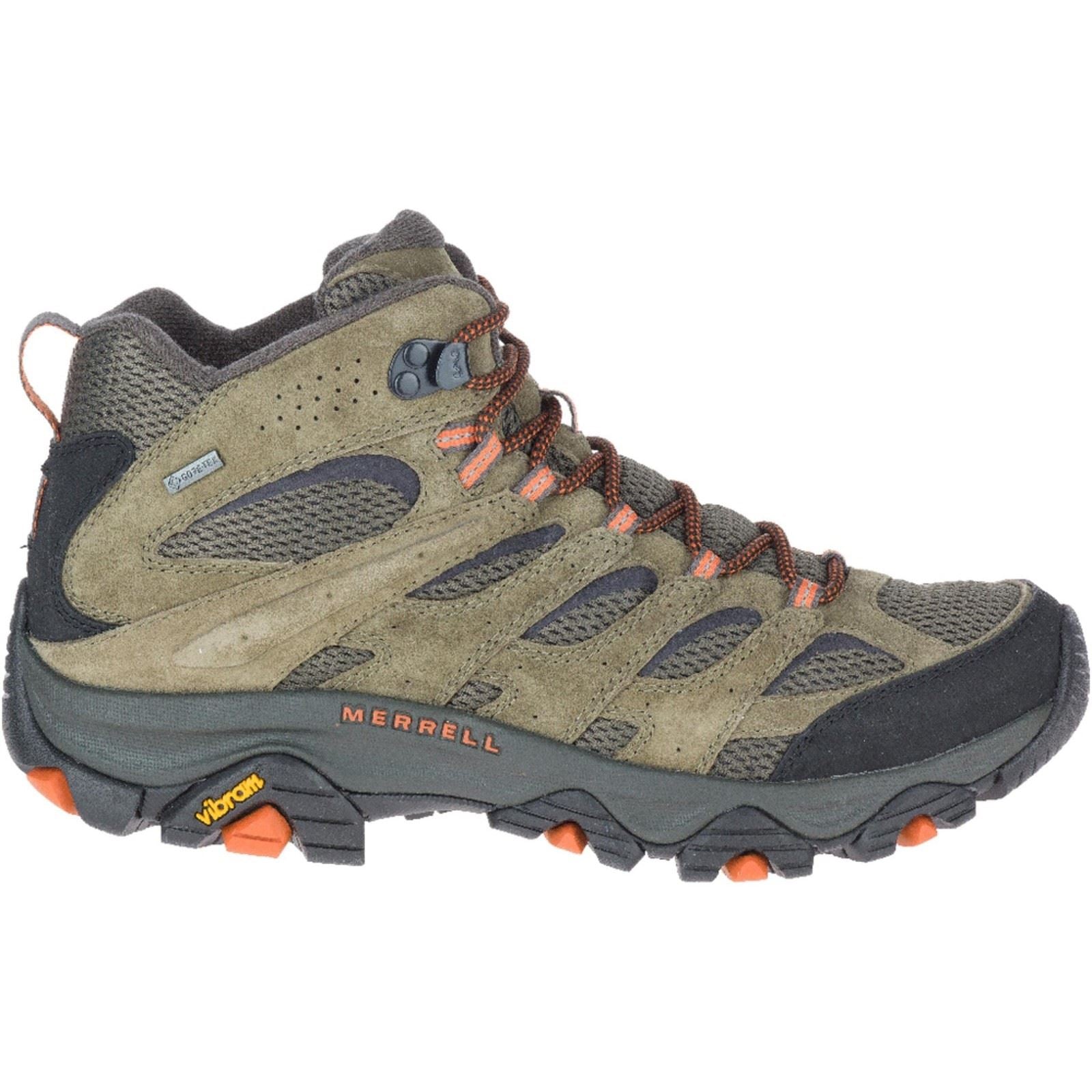 Merrell Moab 3 Mid GTX Suede Men's OLIVE Hiking Boots