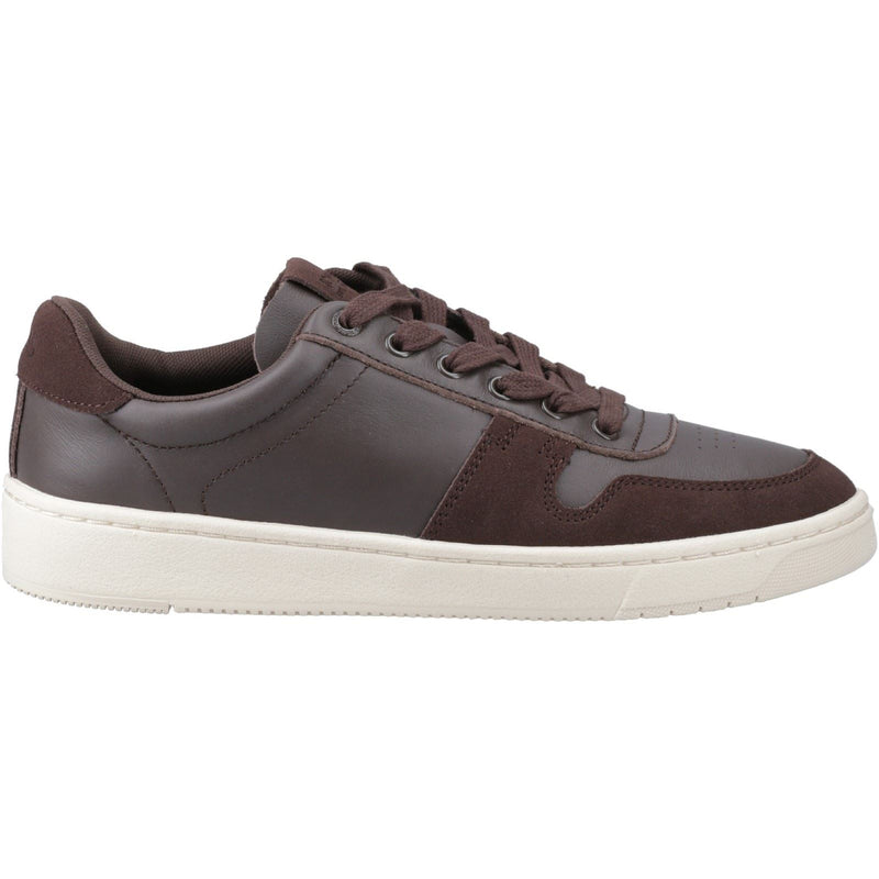 TOMS TRVL Lite Court Leather Men's Brown Trainers