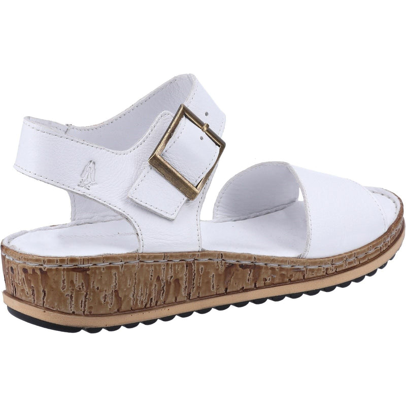 Hush Puppies Ellie Leather Women's White Sandals