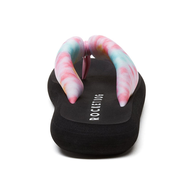 Rocket Dog Sunset Puff Tucker Textile Women's Pastel/Multi Flip Flops