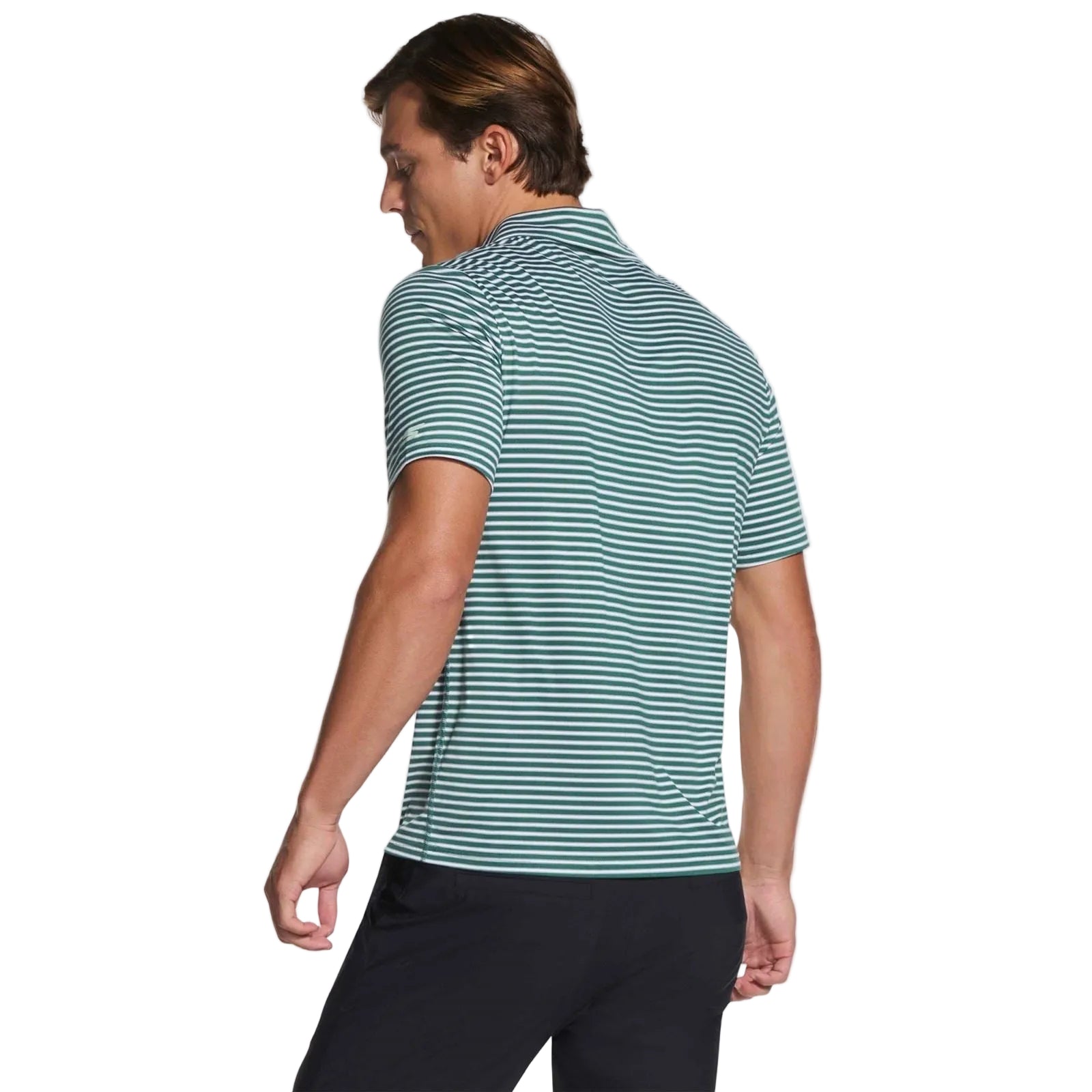 Skechers GO DRI All Day Piedmont Polyester Men's Olive Polo Shirt