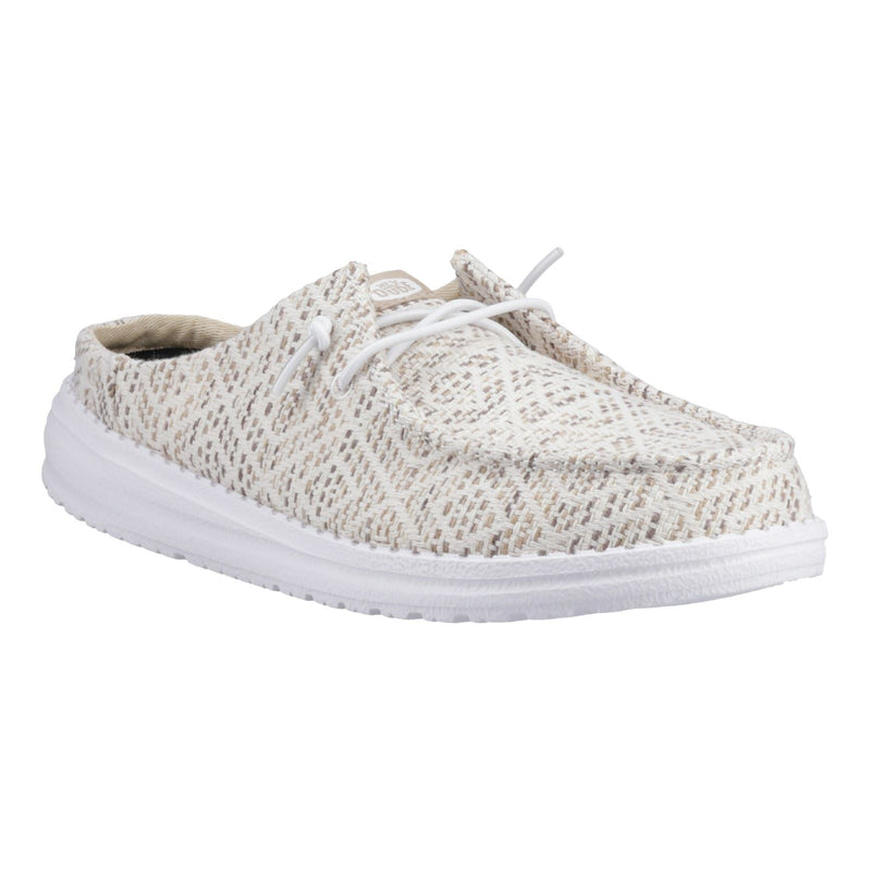 HEYDUDE Wendy Slip Surf Baja Synthetic Blend Women's Tan/Multi Mules