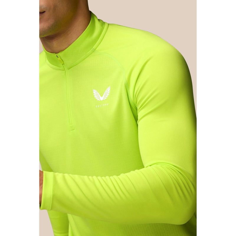 Castore Adapt 1/4 Zip Top Polyester Men's Green