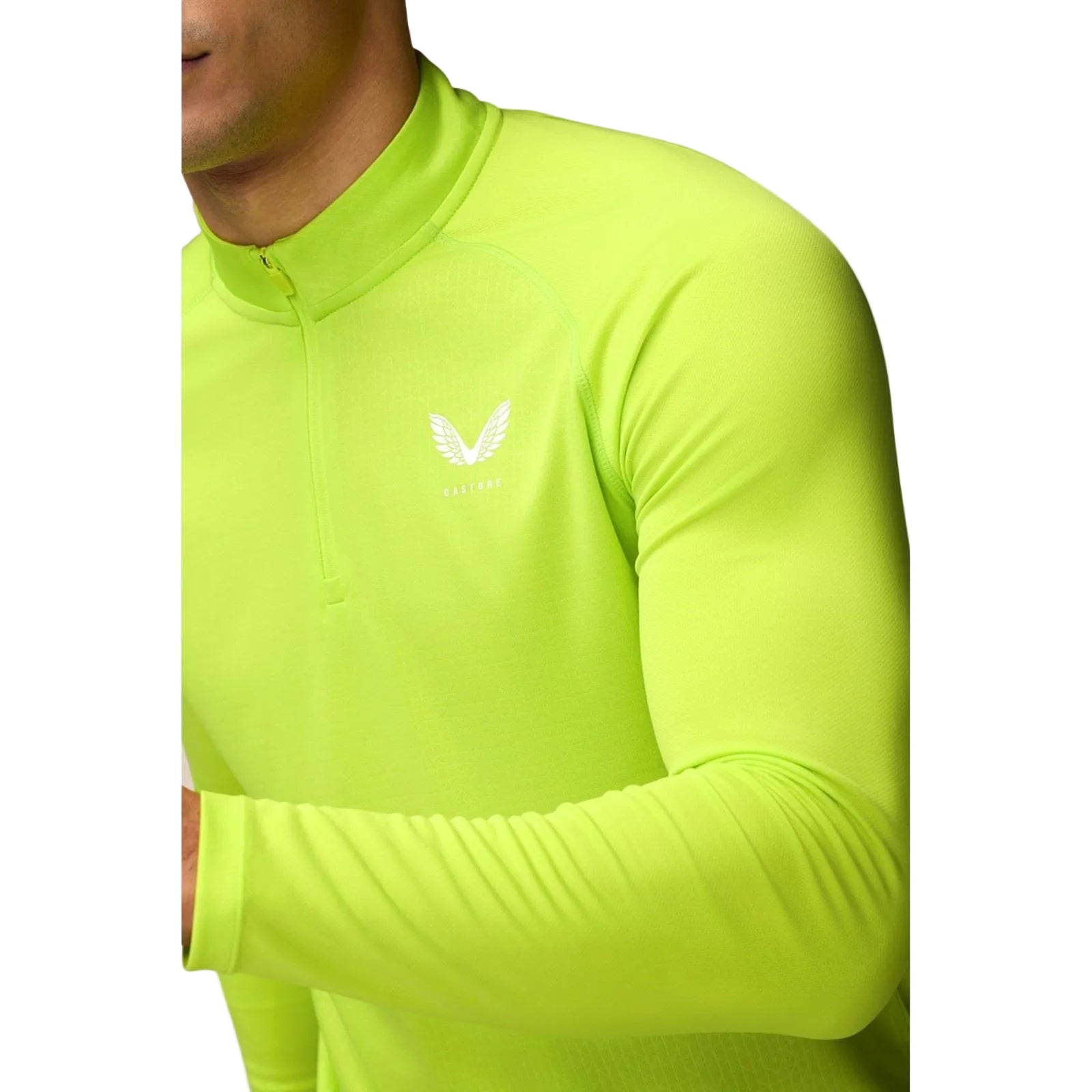 Castore Adapt 1/4 Zip Top Polyester Men's Green