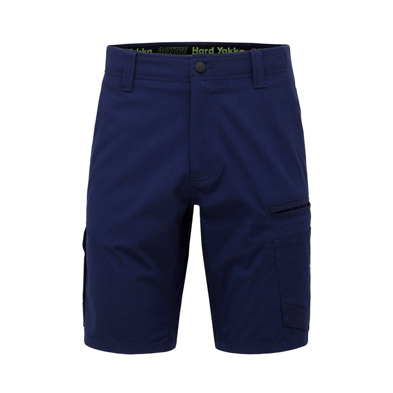 Hard Yakka Raptor Active Cotton Men's Blue Knee-Length Shorts