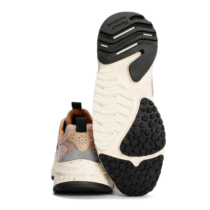 Flower Mountain Solin Women's Suede/Nylon Grey/Soft Pink Trainers