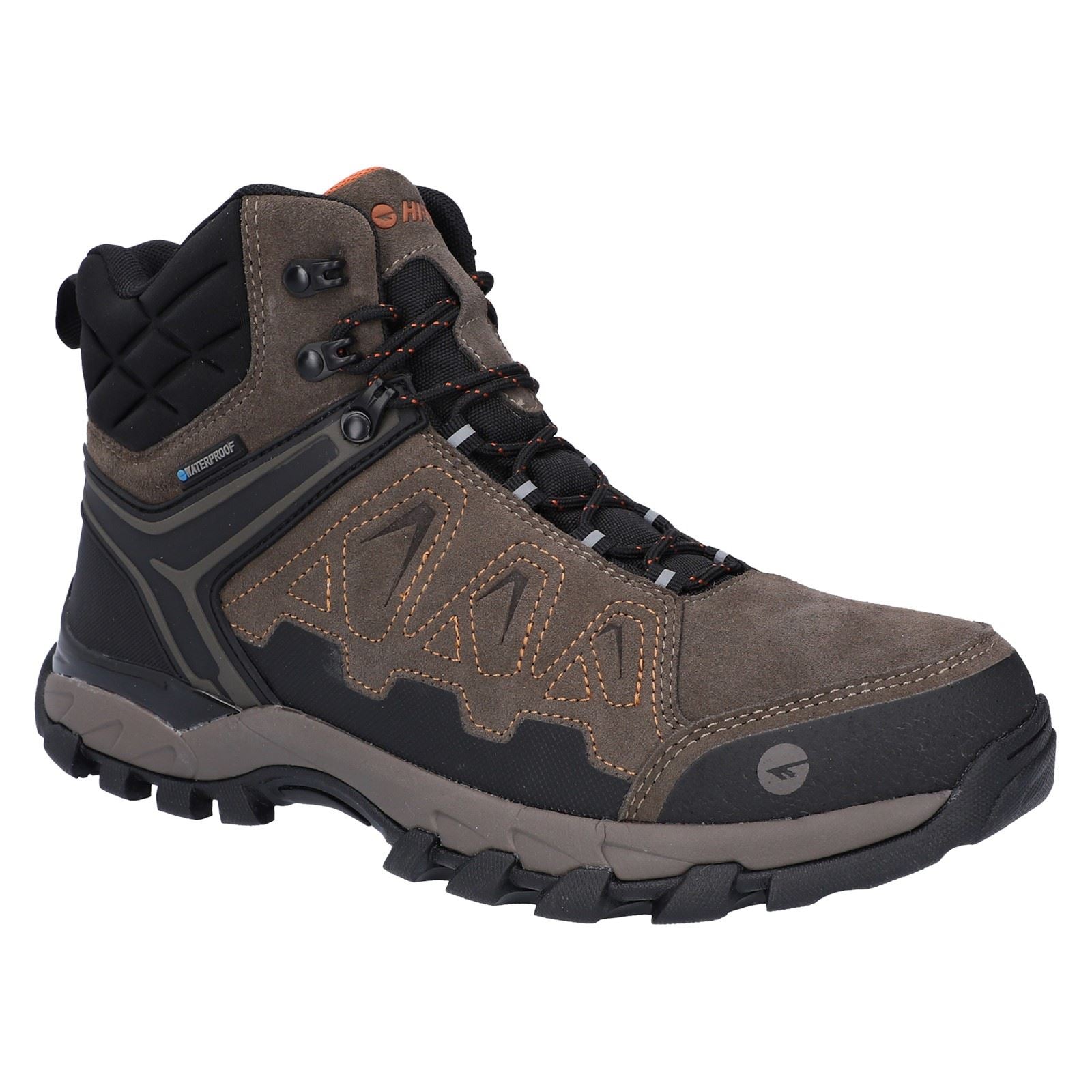 Hi-Tec V-Lite Explorer WP Cow Suede Leather Men's Chestnut/Orange Hiking Boots