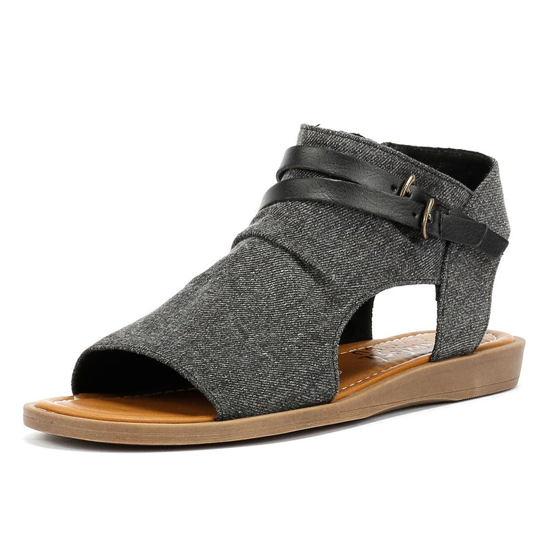 Blowfish Malibu Denver Women's Charcoal Sandals
