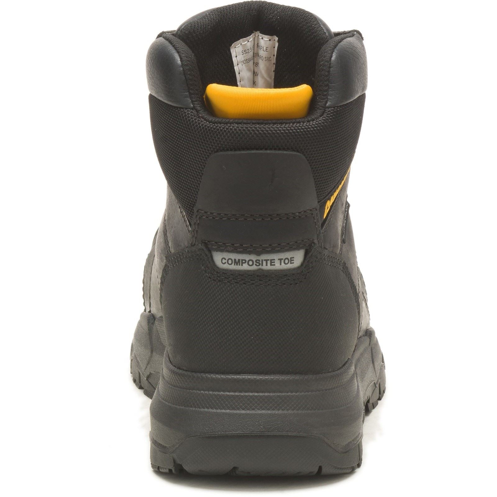Caterpillar Crossrail 2.0 Leather Black Safety Boots