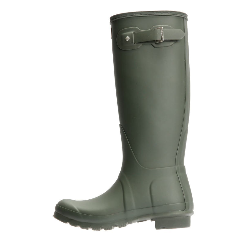 Hunter Original Tall Rubber Women's Dark Olive Wellington Boots