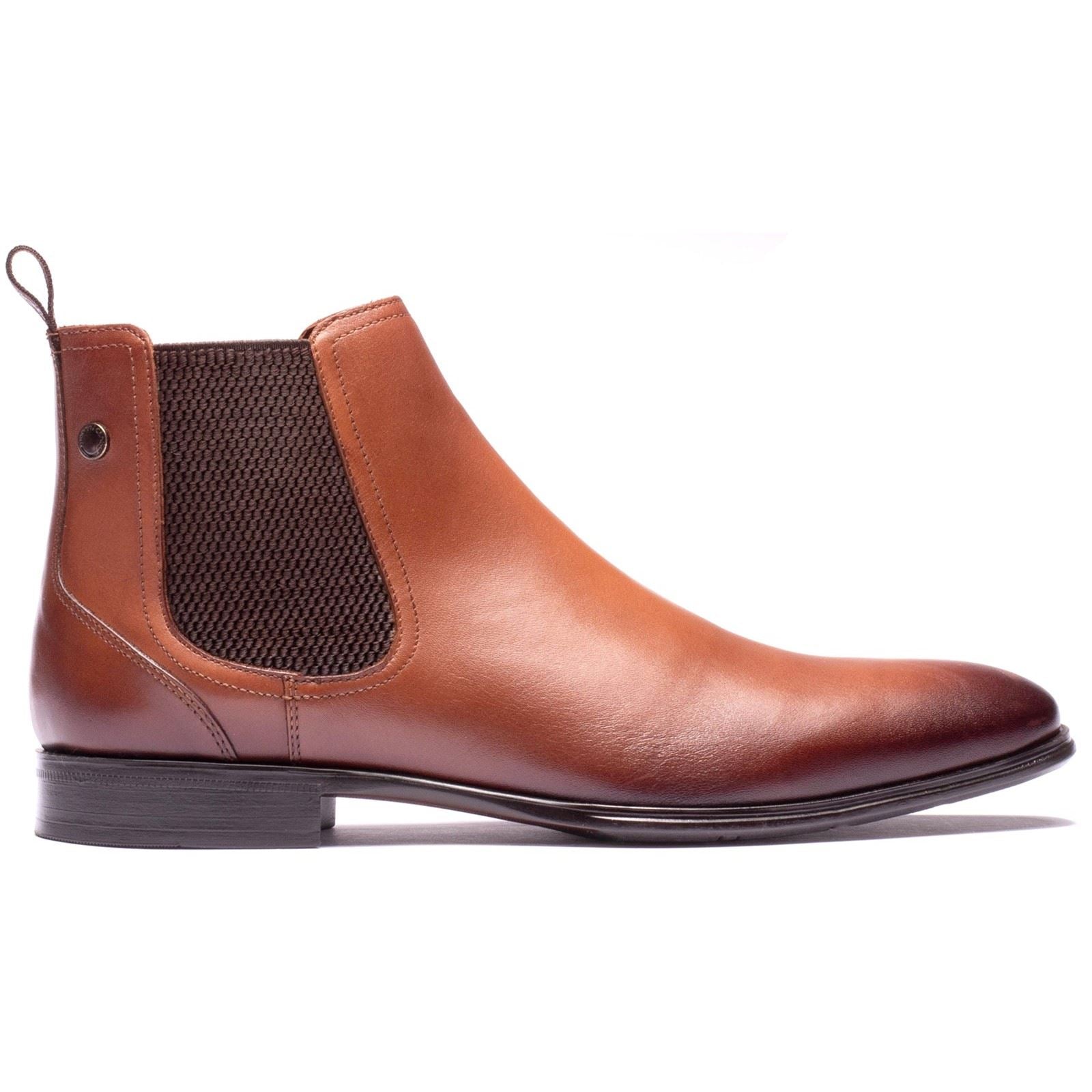 Base London Ellison Leather Men's TAN Boots
