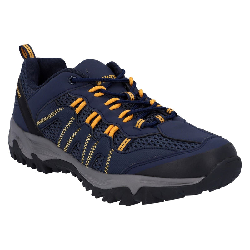 Hi-Tec Jaguar Synthetic Men's Navy/Yellow Hiking Boots