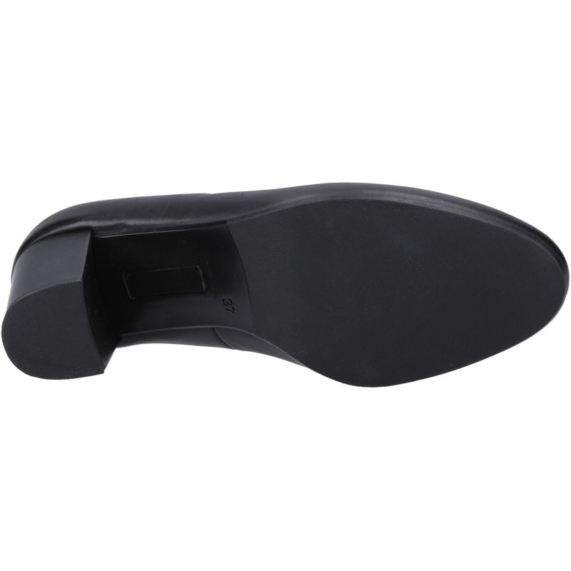 Hush Puppies Ivana Leather Women's Black Shoes