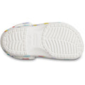 Crocs Classic Graphic Synthetic White/Multi Clogs