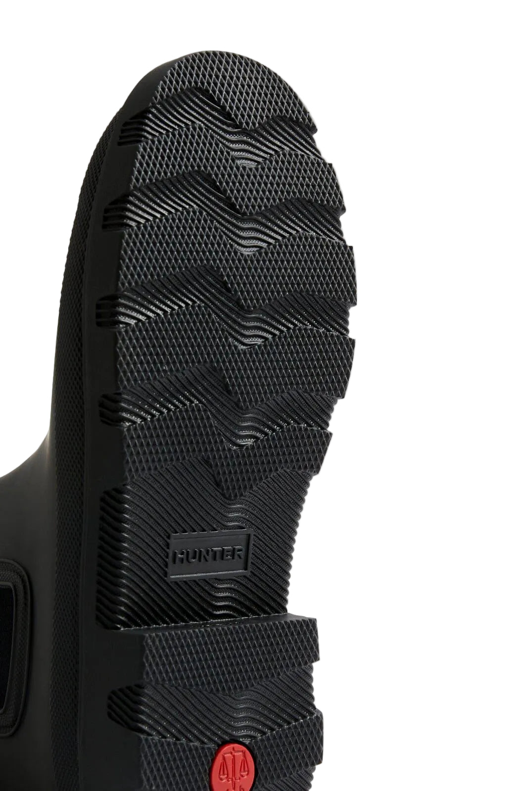 Hunter Downpour Chelsea Rubber Women's Black Wellington Boots