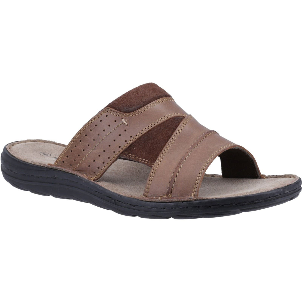 Hush Puppies Archer Leather Men's Brown Sandals