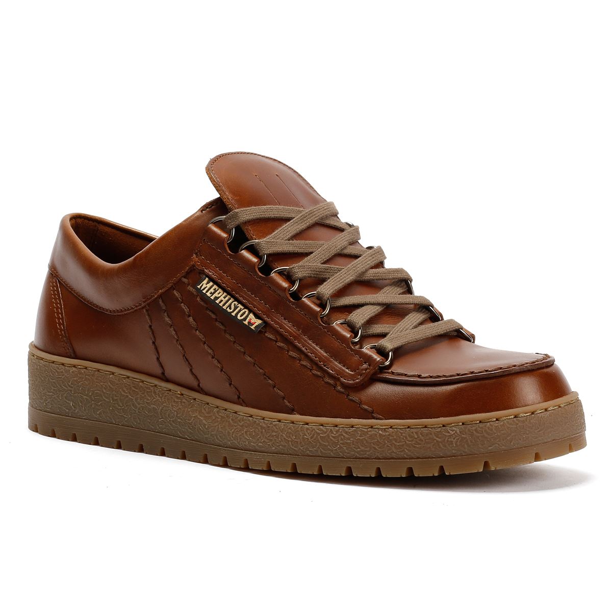 Mephisto Rainbow Heritage 4778 Leather Men's Chestnut Shoes