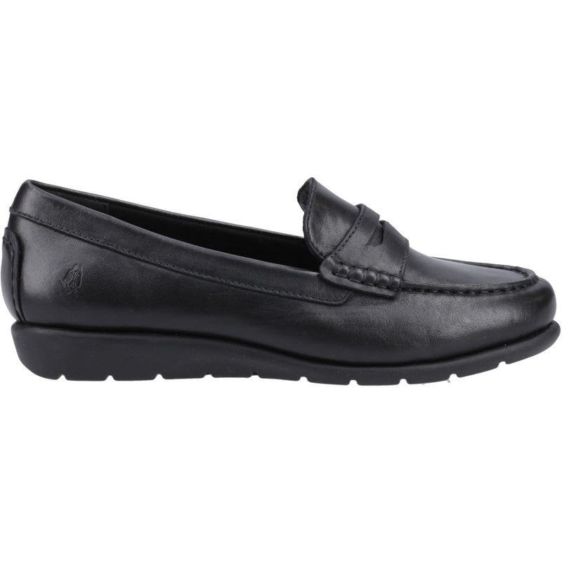 Hush Puppies Shelby Leather Women's Black Loafers
