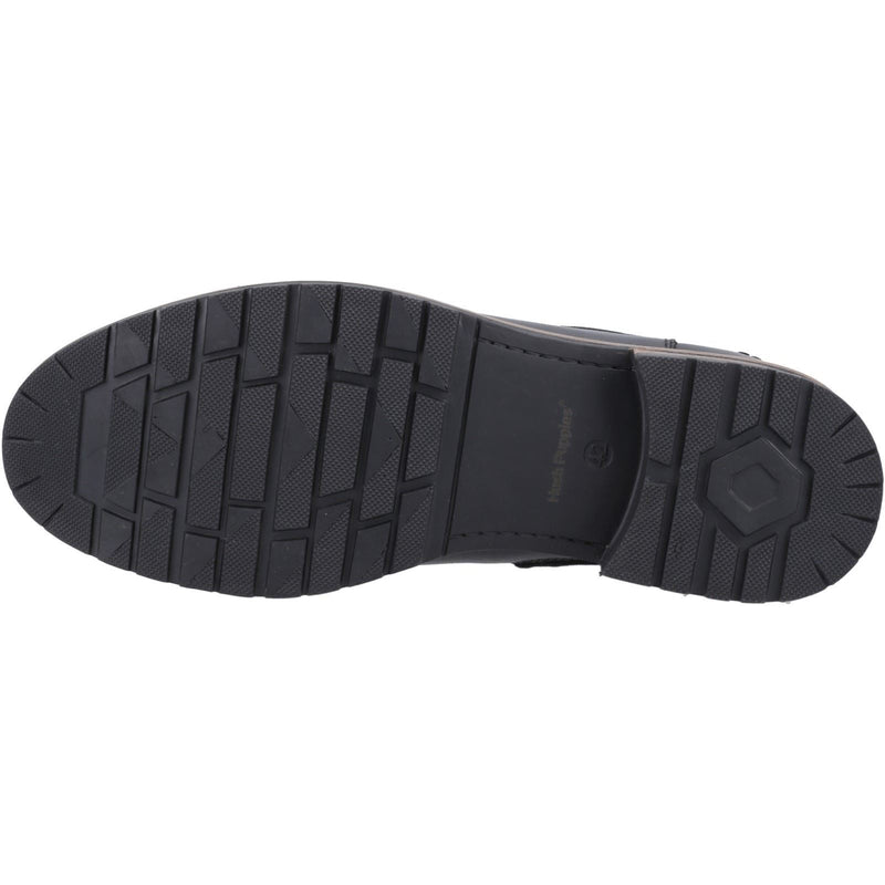 Hush Puppies Russell Leather Men's Black Boots