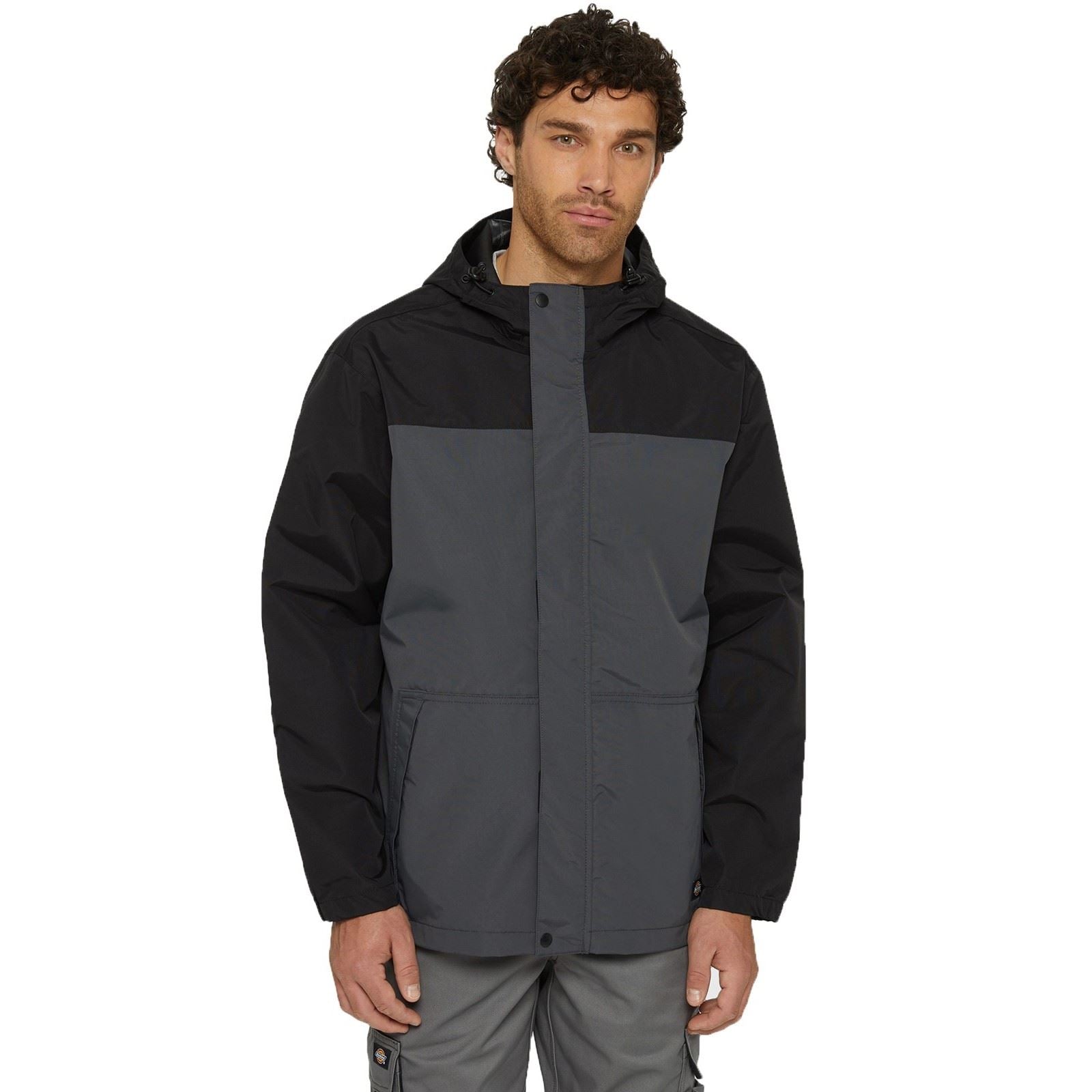 Dickies Waterproof Men's Grey Rain Jacket