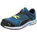 Puma Safety Blaze Knit Low Textile Blue Safety Trainers