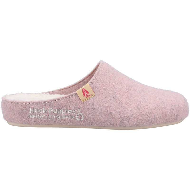 Hush Puppies The Good 90% Recycled RPET Synthetic Women's Pink Slippers