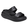 Crocs Classic Crush Synthetic Women's Black Clogs