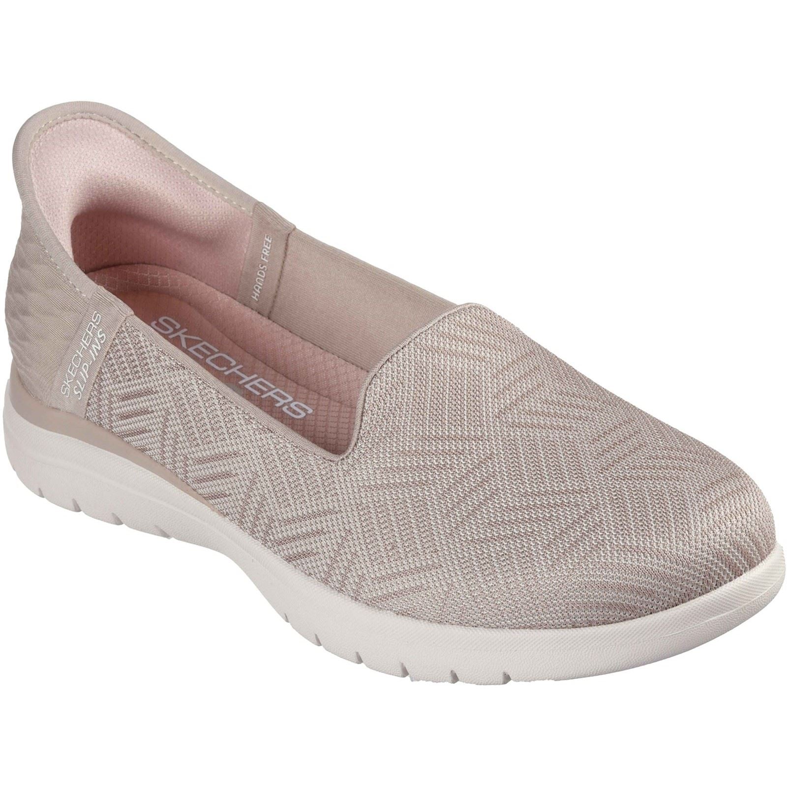 Skechers On-the-GO Flex - Clover Textile Women's Taupe Standard Trainers