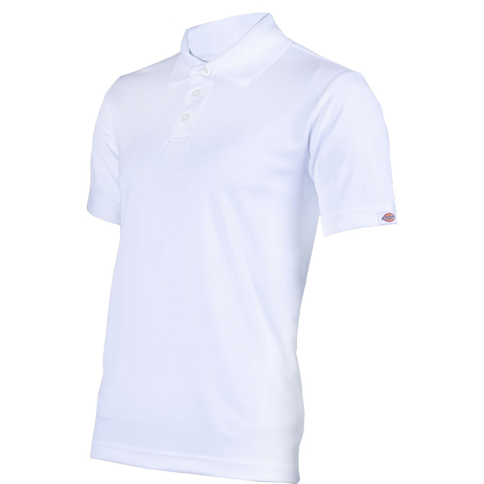 Dickies Everyday Synthetic Men's White Polo Shirt