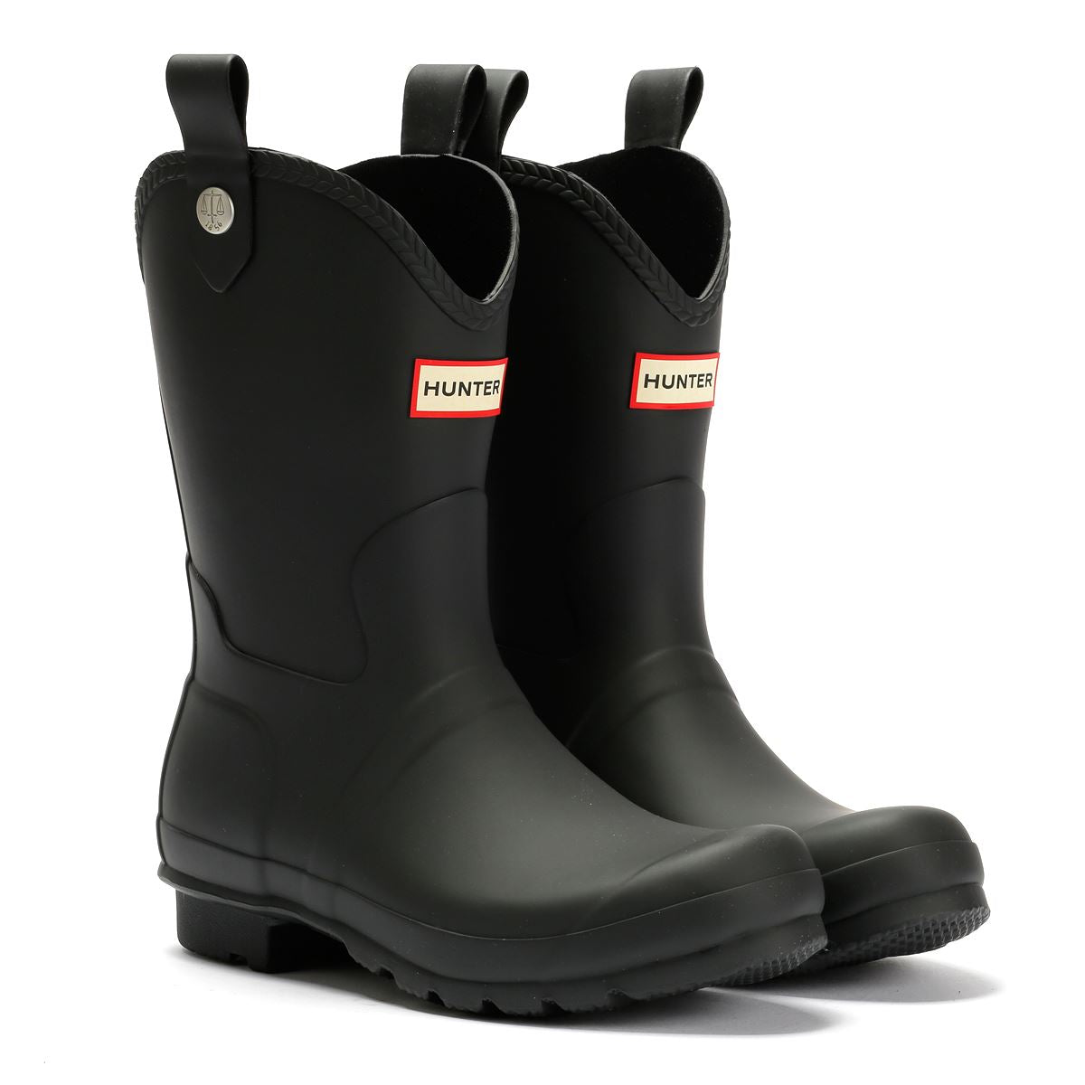 Hunter Original Cowboy Rubber Women's Black Wellington Boots